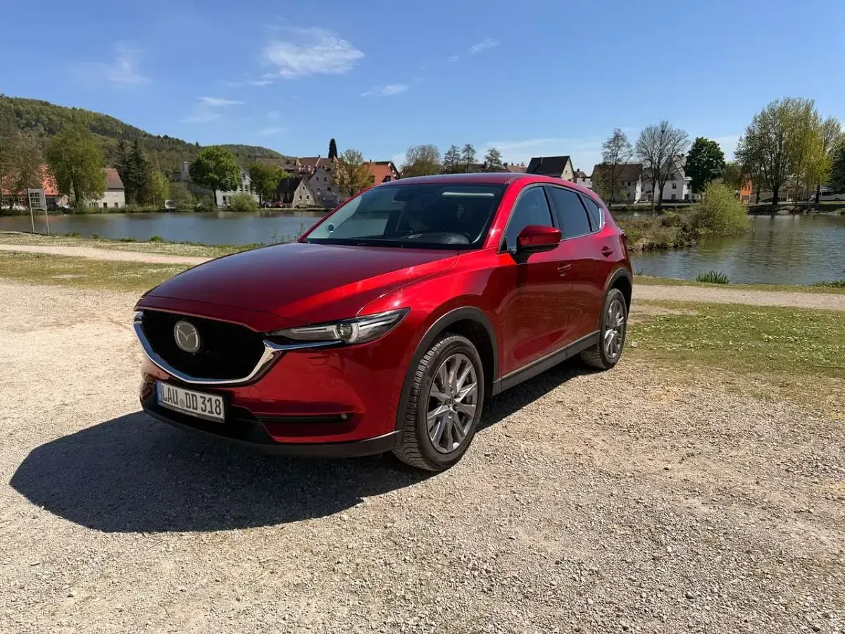 Gebraucht Mazda CX-5 Sports-Line 194 PS (142 kW) 2020 Rot SUV
