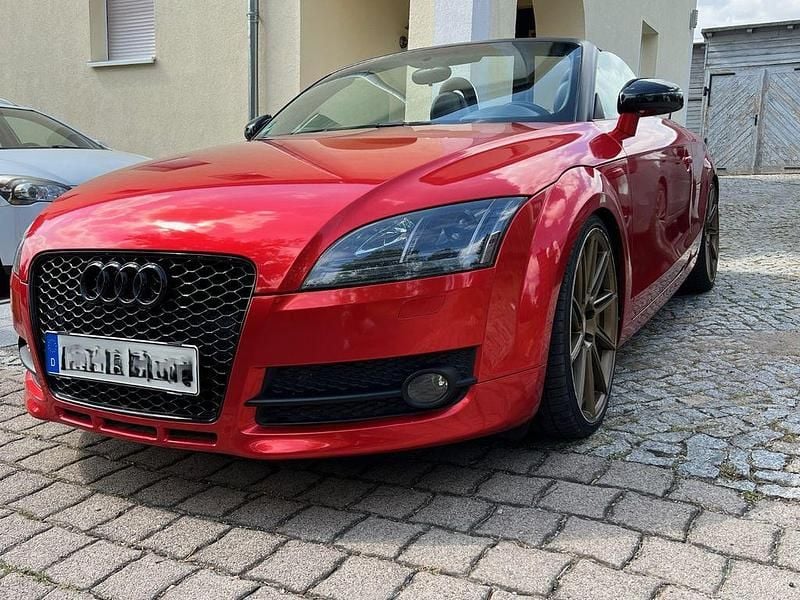 Rot Gebraucht 2007 Audi TT Roadster Performance Cabrio | 9.400 € (Superpreis) - Bild 1/4
