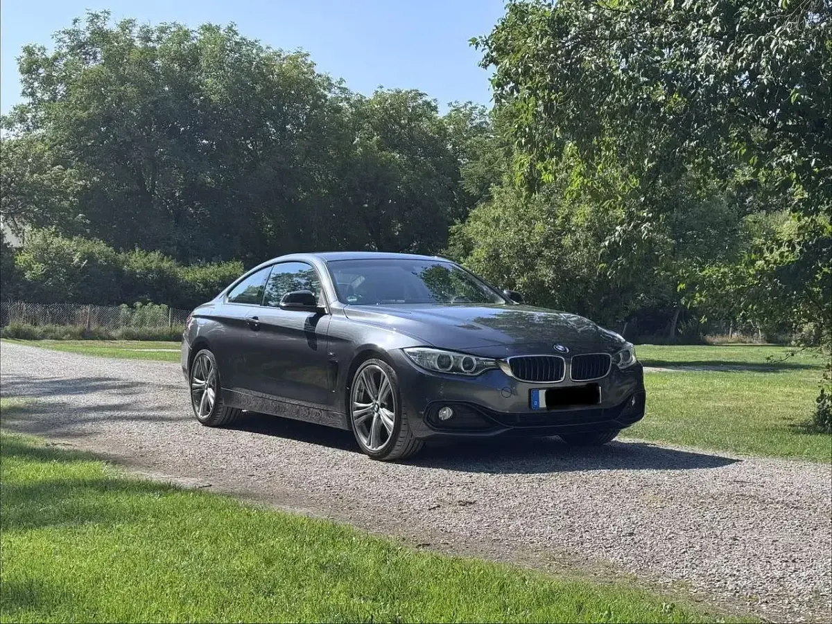 Gebraucht BMW 430 Sport Line 258 PS (189 kW) 2014 Grau Coupé
