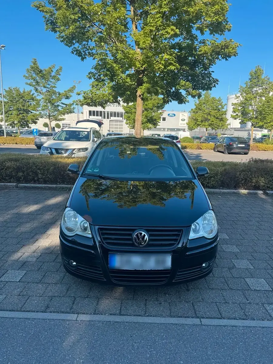 Gebraucht VW Polo 80 PS (58 kW) 2009 Schwarz Kleinwagen