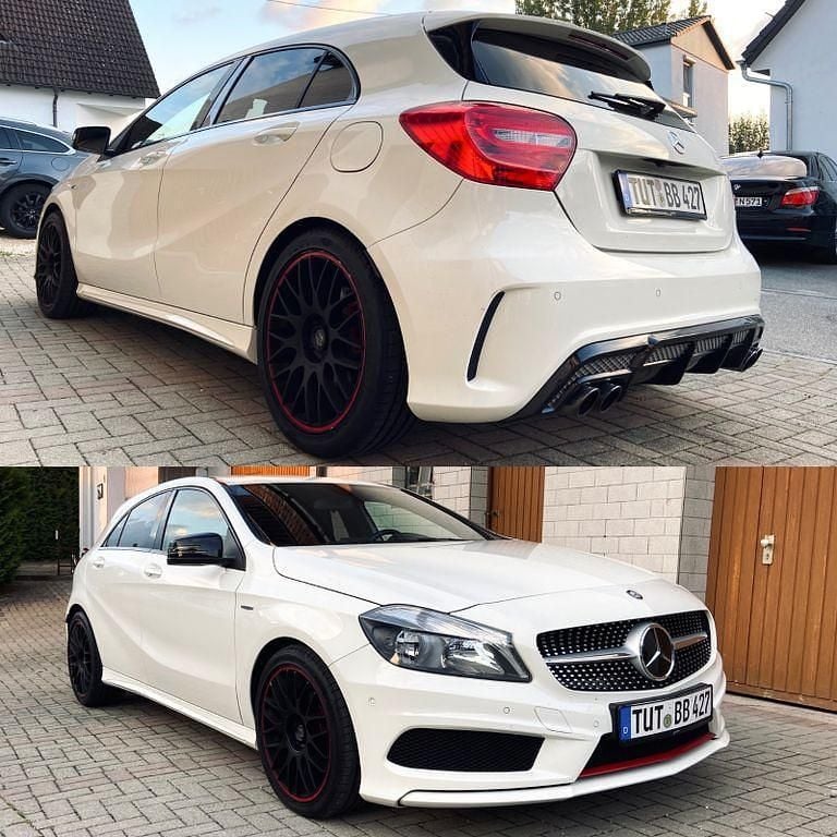 Weiß Gebraucht 2013 Mercedes A250 AMG Limousine | 12.300 € (Fairer Preis) - Bild 1/4