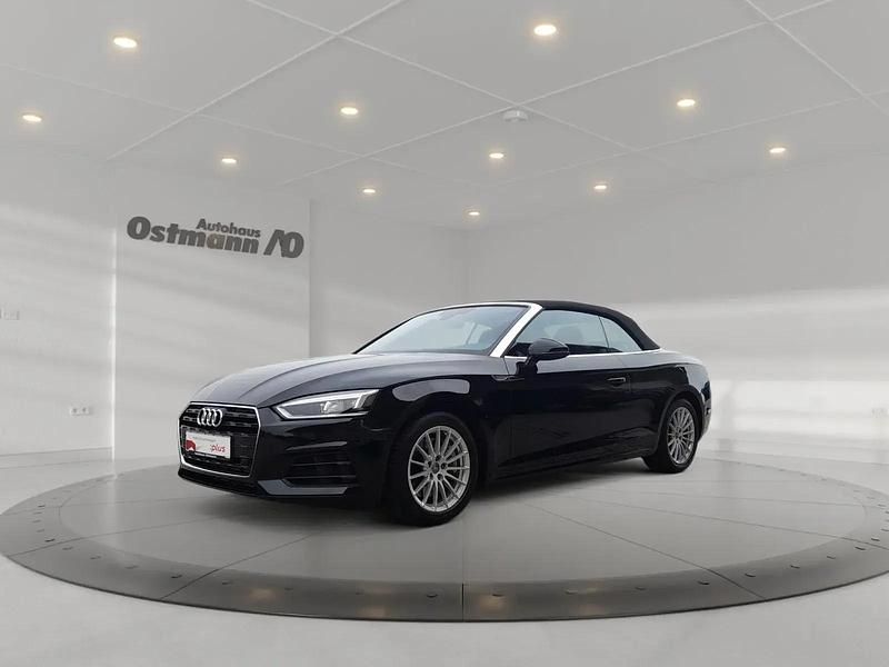 Mythosschwarz metallic Gebraucht 2019 Audi A5 Cabriolet Sport Cabrio | 27.910 € (Superpreis) - Bild 1/4