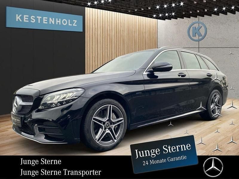 Schwarz Gebraucht 2020 Mercedes C300e Exclusive Limousine | 39.990 € - Bild 1/4
