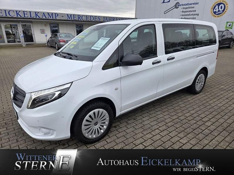 Arktikweiss Gebraucht 2020 Mercedes Vito Kombi | 36.890 € (Teuer) - Bild 1/4