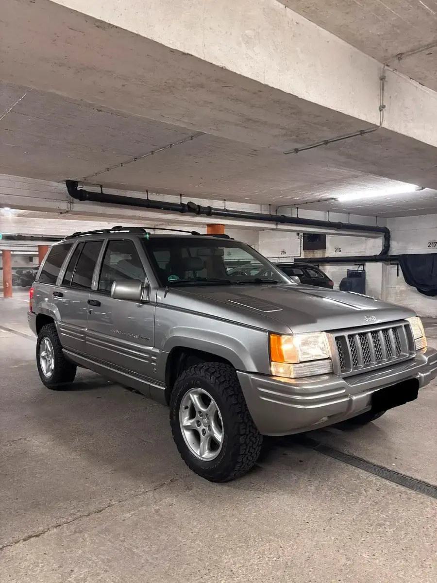 Gebraucht Jeep Grand Cherokee 250 PS (183 kW) 1997 Silber SUV