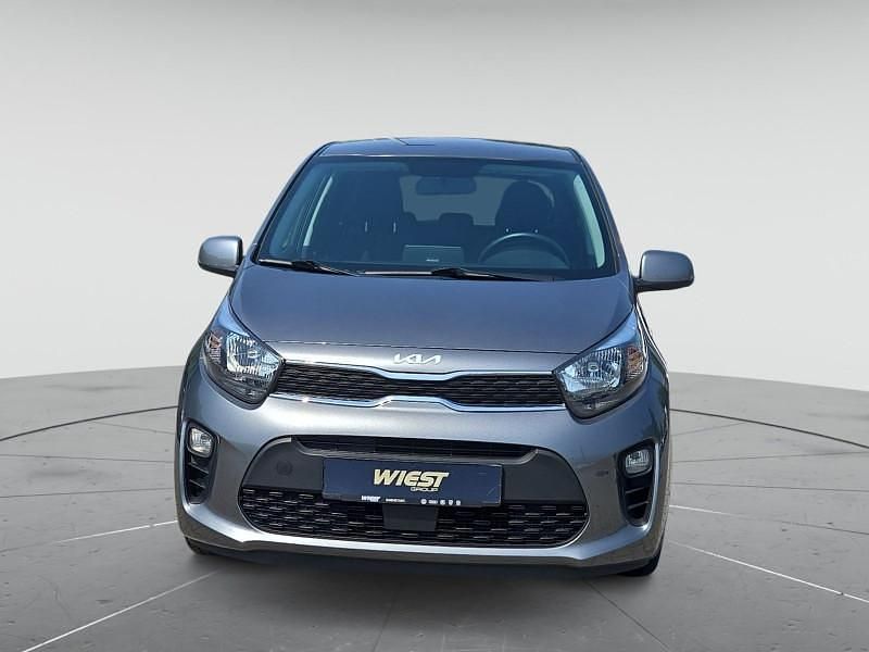 Grau Gebraucht 2022 Kia Picanto DREAM-TEAM Edition Kleinwagen | 11.490 € (Fairer Preis) - Bild 1/4