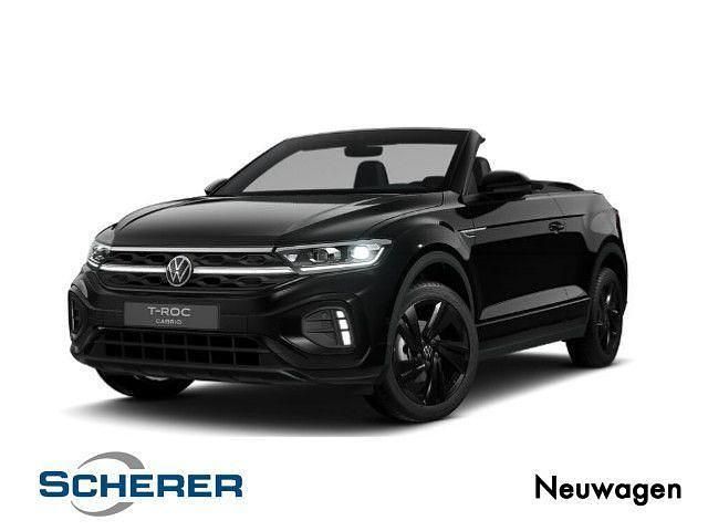Schwarz Neu 2025 VW T-Roc Cabriolet R-line Cabrio | 37.970 € (Superpreis) - Bild 1/4
