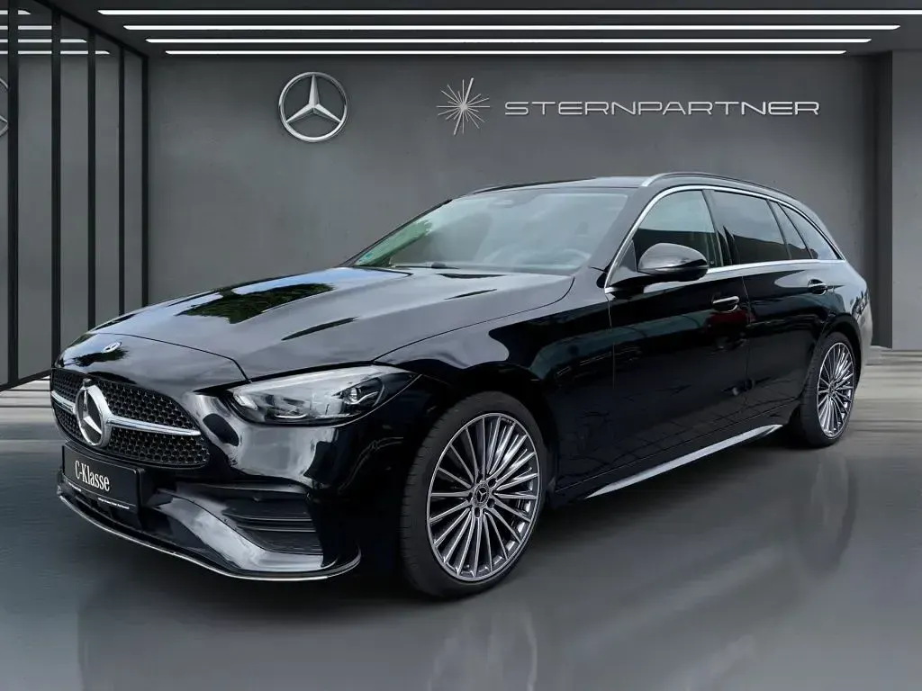 Gebraucht Mercedes C220 AMG line 197 PS (144 kW) 2024 Schwarz Limousine