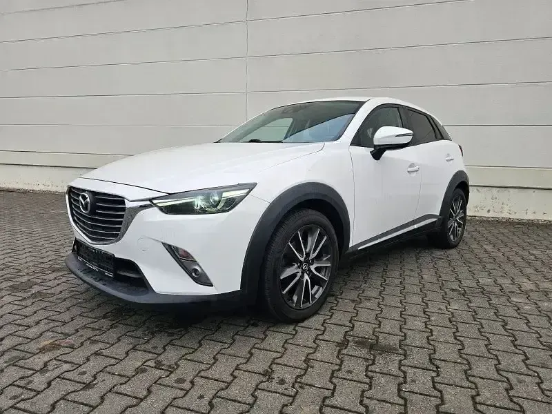 Gebraucht Mazda CX-3 Sports-Line 105 PS (77 kW) 2015 Weiss SUV