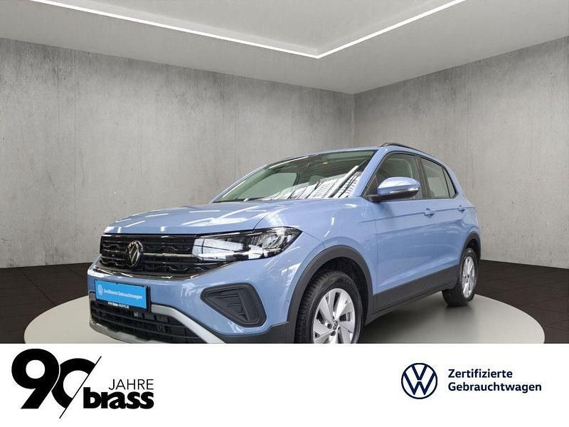 Clear blue metallic Gebraucht 2024 VW T-Cross Life SUV | 23.800 € (Etwas zu teuer) - Bild 1/3