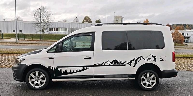 Gebraucht VW Caddy Maxi 122 PS (89 kW) 2015 Weiß Van / Kleinbus