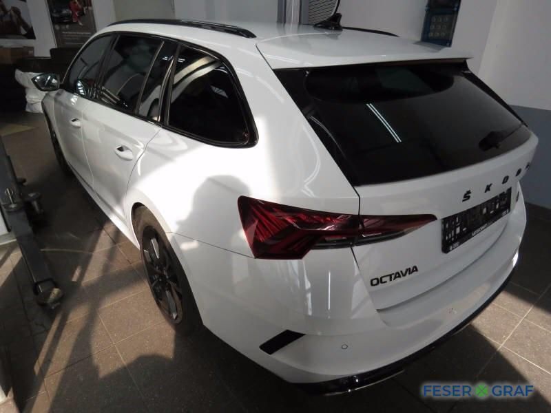 Gebraucht Skoda Octavia RS 200 PS (147 kW) 2021 Moonweiss metallic Kombi