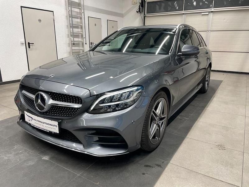 Gebraucht Mercedes C200 AMG line 184 PS (135 kW) 2018 Grau Kombi