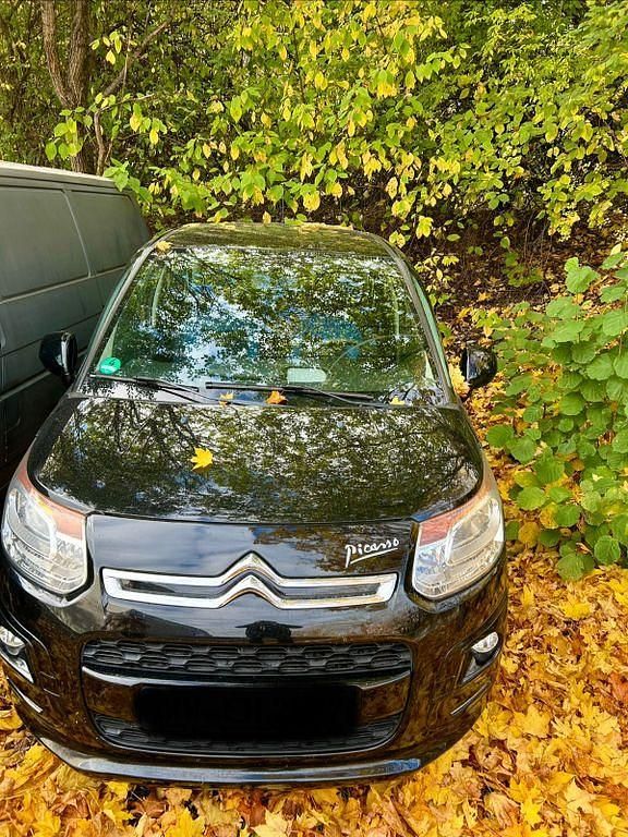 Schwarz Gebraucht 2013 Citroën C3 Picasso Tendance Van / Kleinbus | 4.200 € (Guter Preis) - Bild 1/4