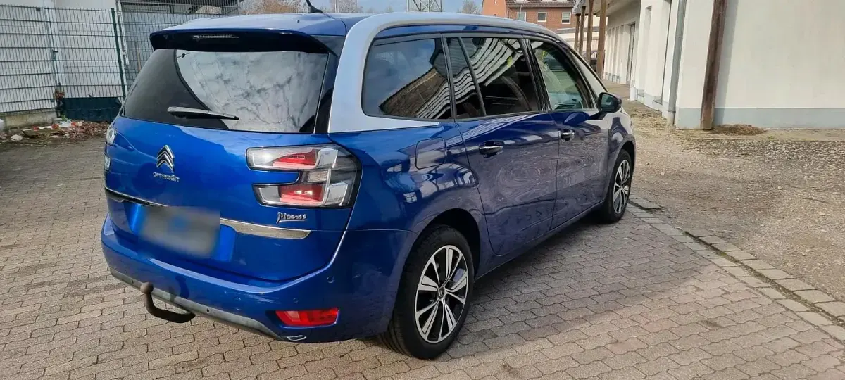 Gebraucht Citroën C4 Picasso 150 PS (110 kW) 2017 Blau Van / Kleinbus