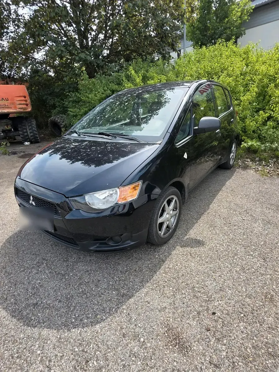 Gebraucht Mitsubishi Colt 95 PS (69 kW) 2009 Schwarz Kleinwagen