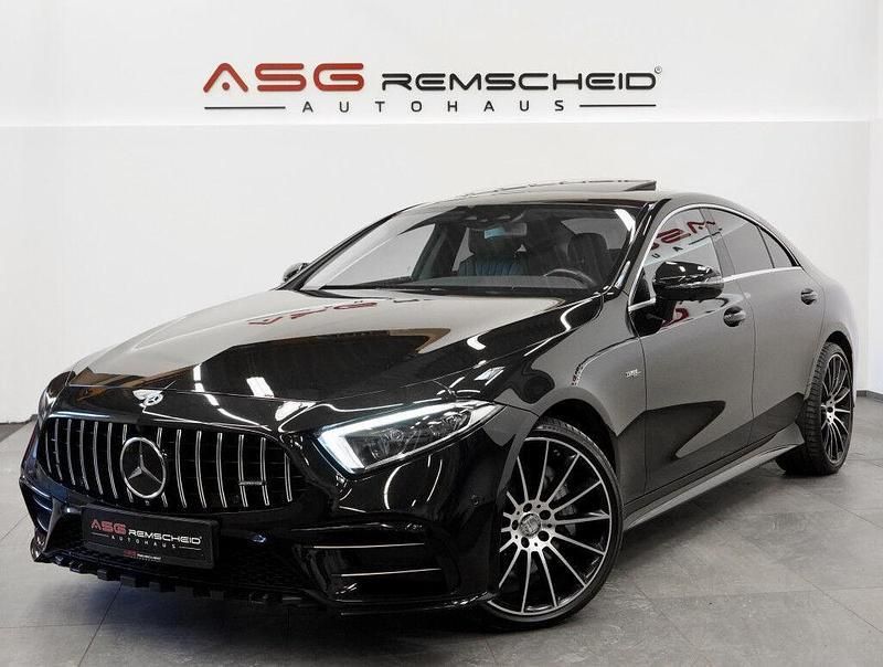 Schwarz Gebraucht 2018 Mercedes CLS400 AMG line Limousine | 47.890 € (Teuer) - Bild 1/3