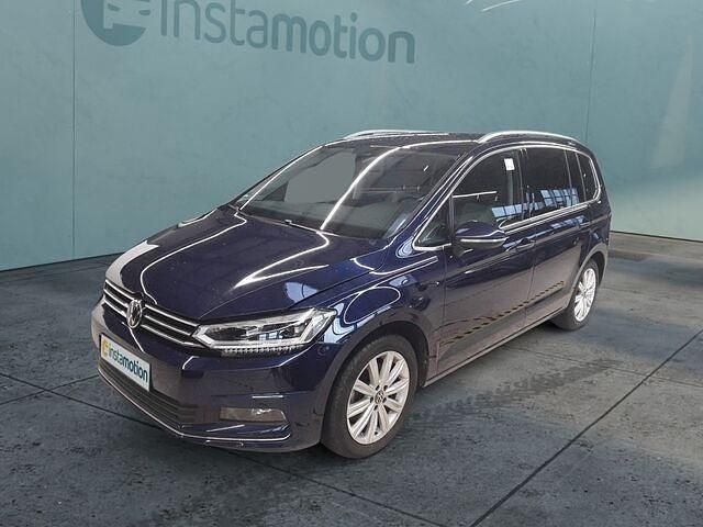 Gebraucht VW Touran Highline 150 PS (110 kW) 2024 Blau Van / Kleinbus