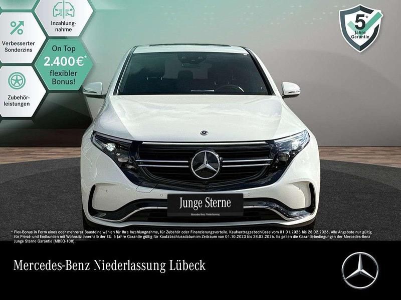 Weiß Gebraucht 2021 Mercedes EQC400 Advanced SUV | 39.490 € (Fairer Preis) - Bild 1/3