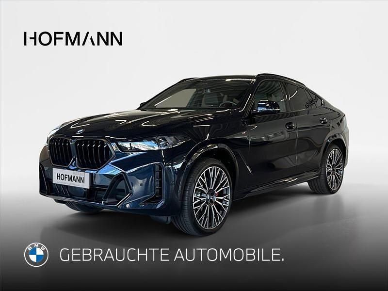 Carbonschwarz metallic Gebraucht 2024 BMW X6 M Sport SUV | 92.960 € (Teuer) - Bild 1/3