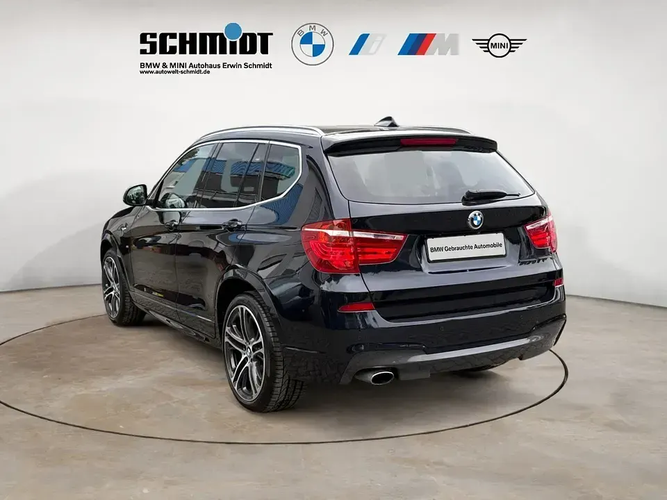 Gebraucht BMW X3 M Sport 190 PS (139 kW) 2017 Carbonschwarz SUV