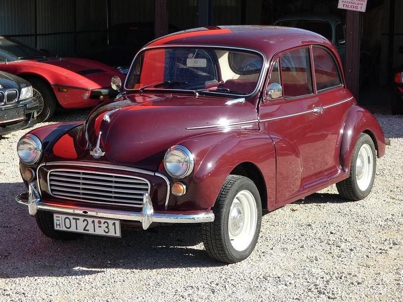 Rot Gebraucht 1968 Morris Minor | 9.900 € - Bild 1/4