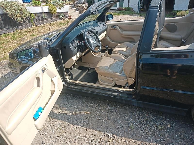 Schwarz Gebraucht 1998 VW Golf Cabriolet Cabrio | 1.500 € (Guter Preis) - Bild 1/4