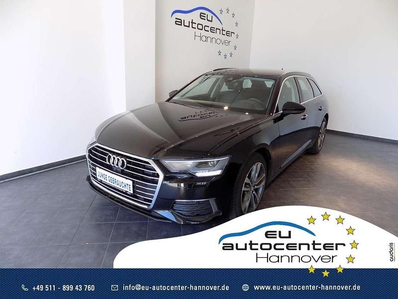 Mythosschwarz metallic Gebraucht 2021 Audi A6 Design Kombi | 43.490 € (Etwas zu teuer) - Bild 1/4