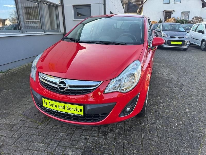 Gebraucht Opel Corsa 101 PS (74 kW) 2011 Magma rot (b) Kleinwagen