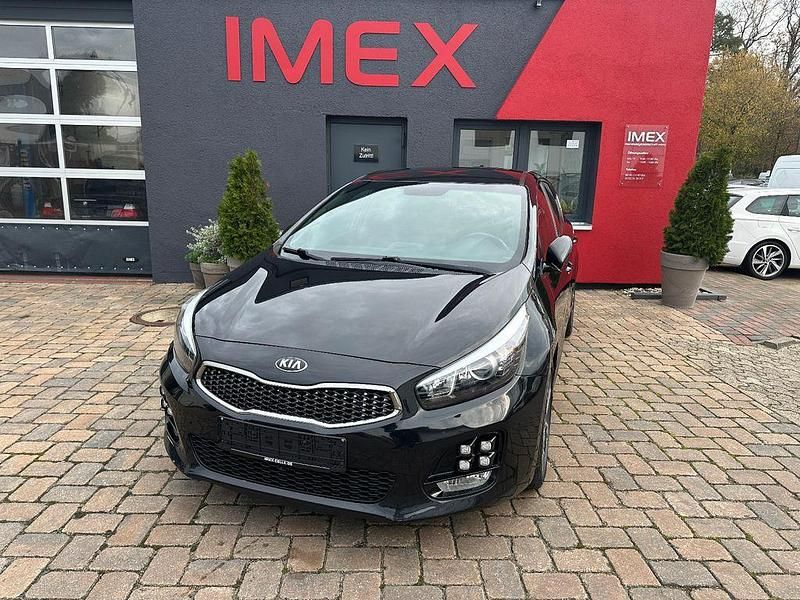 Schwarz Gebraucht 2017 Kia Ceed GT-Line Kleinwagen | 8.990 € (Guter Preis) - Bild 1/4