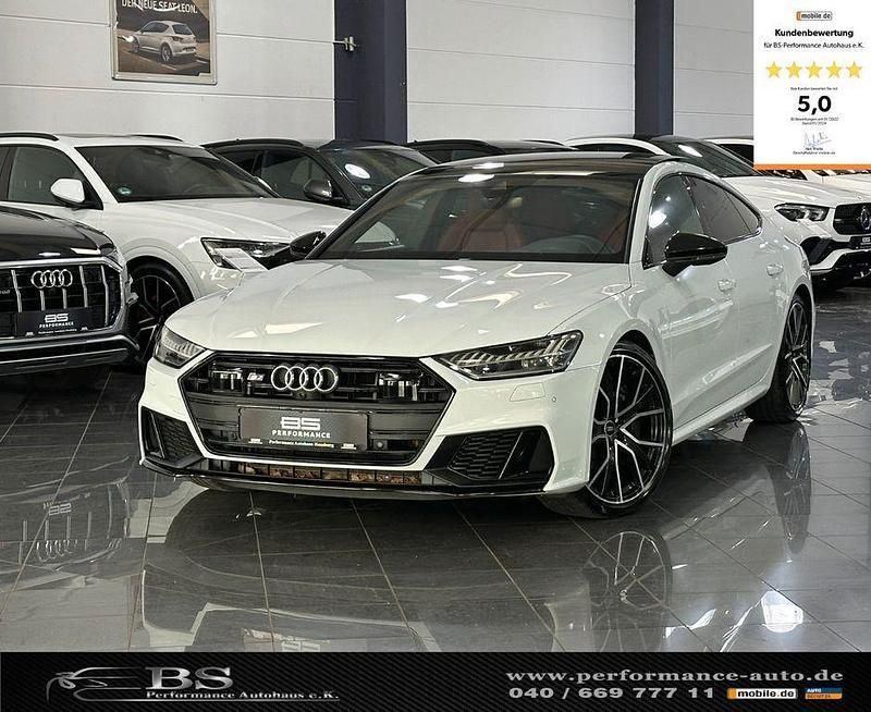 Weiß Gebraucht 2021 Audi S7 Sportback Sport Kleinwagen | 60.990 € (Etwas zu teuer) - Bild 1/4