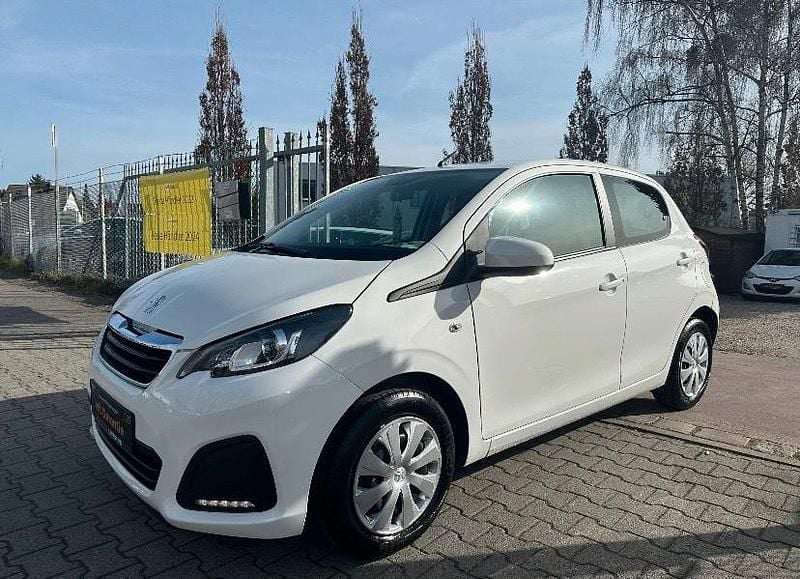 Weiß Gebraucht 2021 Peugeot 108 Active Kleinwagen | 9.999 € (Guter Preis) - Bild 1/4
