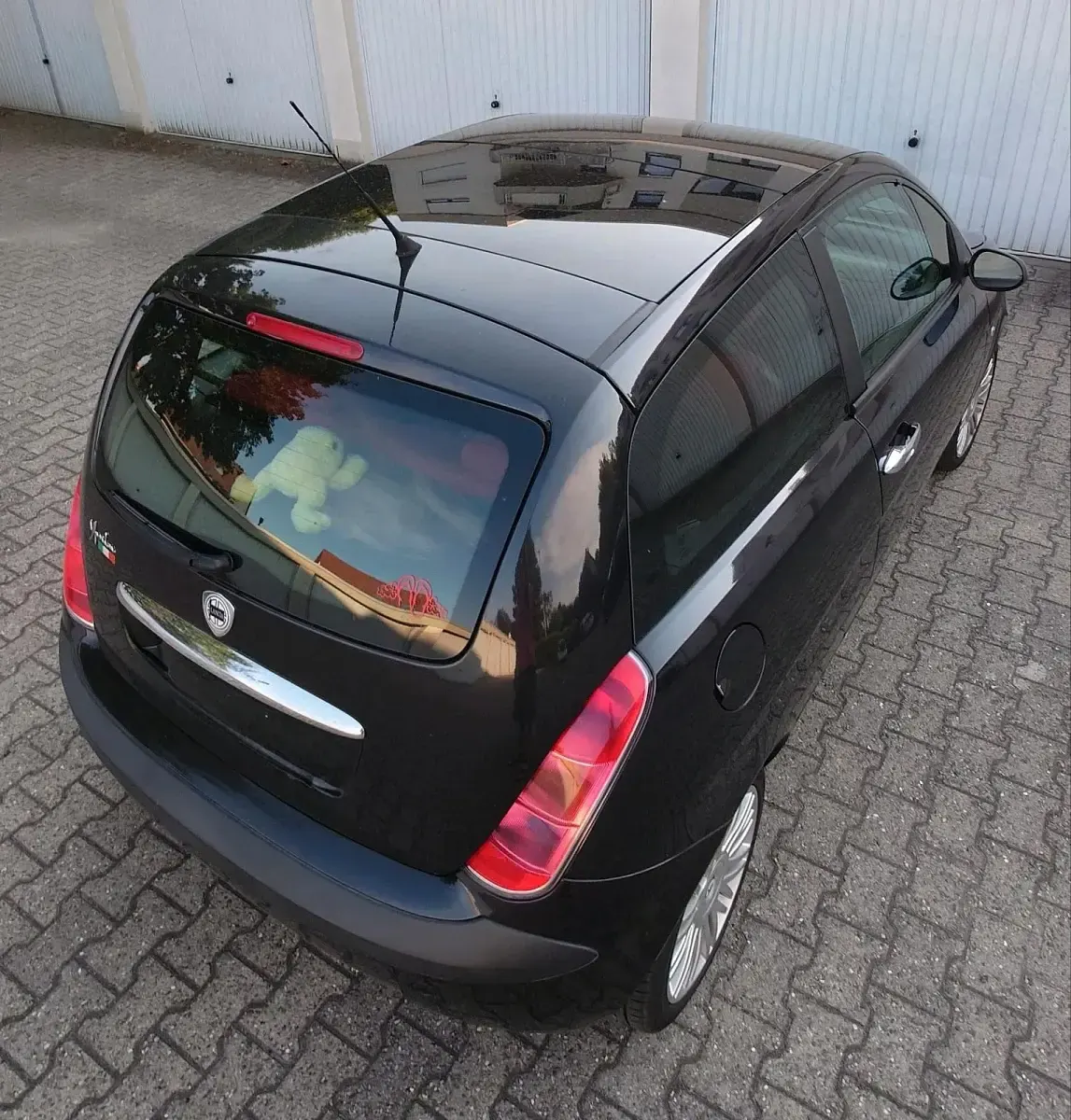 Gebraucht Lancia Ypsilon 96 PS (70 kW) 2005 Schwarz Kleinwagen