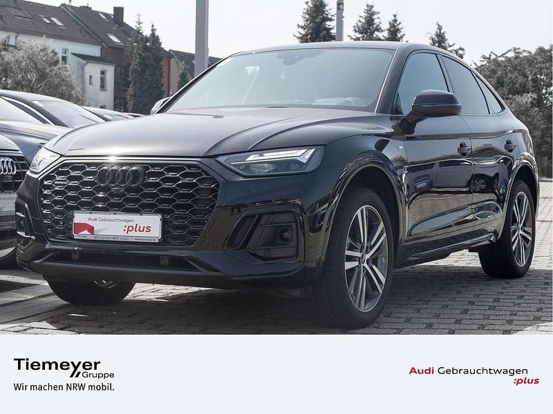 Mythosschwarz metallic Gebraucht 2022 Audi Q5 S-Line SUV | 36.860 € (Guter Preis) - Bild 1/4