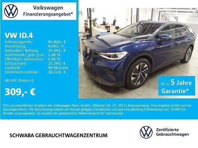 Blue dusk metallic Gebraucht 2025 VW ID.4 Pro SUV | 40.490 € (Superpreis) - Bild 1/4