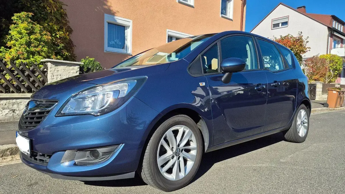 Gebraucht Opel Meriva 120 PS (88 kW) 2016 Blau Van / Kleinbus