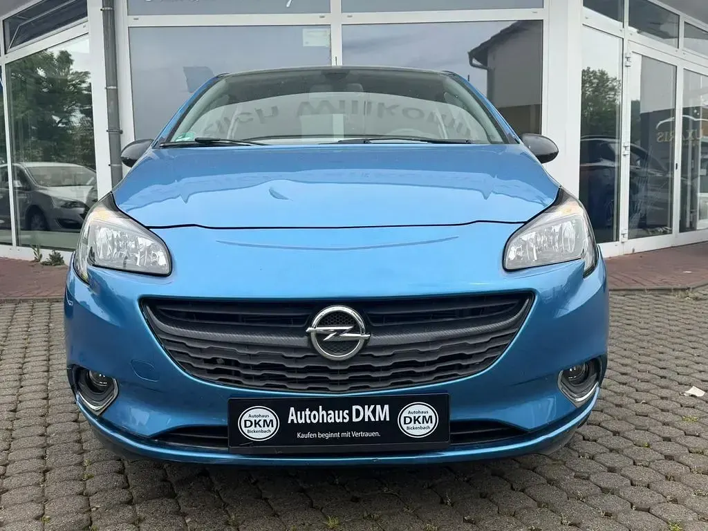 Usado Opel Corsa Color Edition 69 CV (50 kW) 2017 Azul Utilitario