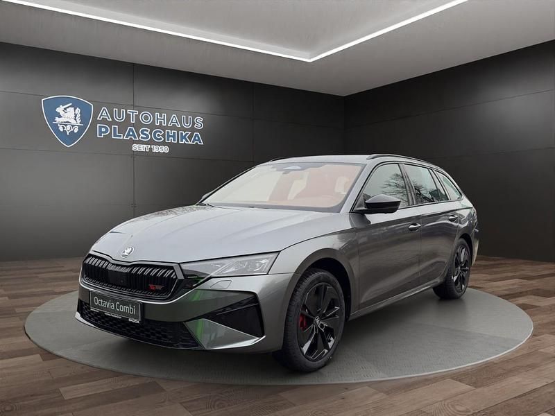 Neu Skoda Octavia RS 265 PS (194 kW) 2025 Graphitegrau metallic Kombi