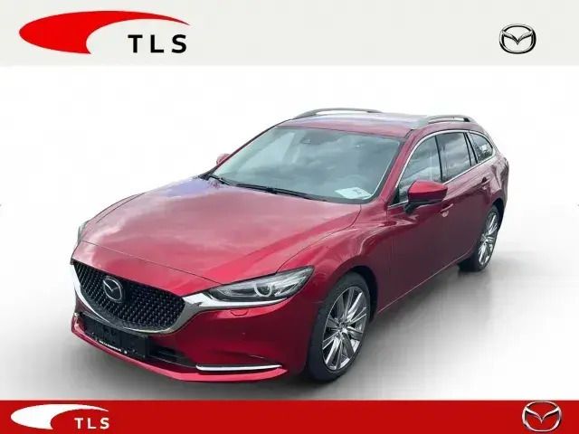 Rot Gebraucht 2023 Mazda 6 Exclusive-Line Kombi | 33.980 € (Fairer Preis) - Bild 1/4