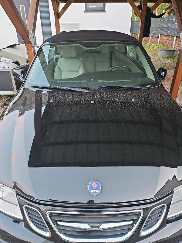 Schwarz Gebraucht 2006 Saab 9-3 Cabriolet Linear Cabrio | 5.850 € (Fairer Preis) - Bild 1/4