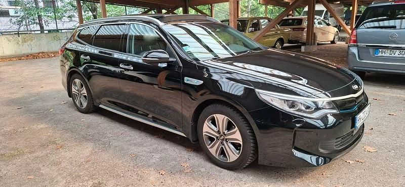 Gebraucht Kia Optima Hybrid Spirit 205 PS (150 kW) 2017 Schwarz Limousine