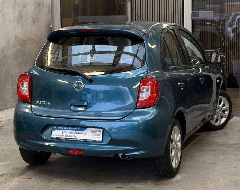 Gebraucht Nissan Micra Acenta 80 PS (58 kW) 2015 Blau Kleinwagen