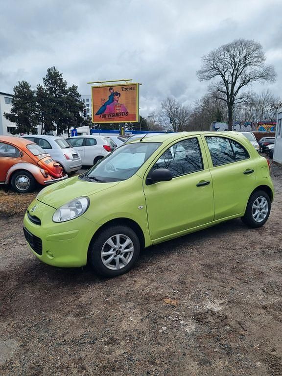 Gebraucht Nissan Micra Visia 80 PS (58 kW) 2012 Grün Kleinwagen