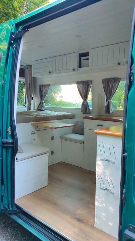 Gebraucht Opel Movano 90 PS (66 kW) 2003 Grün Van / Kleinbus