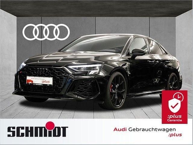 Mythosschwarz metallic Gebraucht 2024 Audi RS3 Ambiente Limousine | 57.840 € (Superpreis) - Bild 1/2