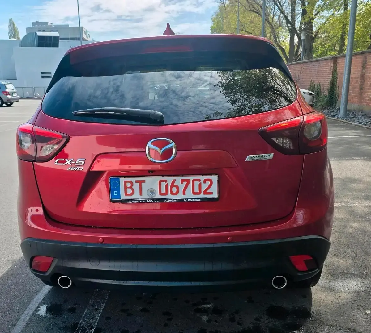 Second-hand Mazda CX-5 175 CP (128 kW) 2015 Roșu SUV