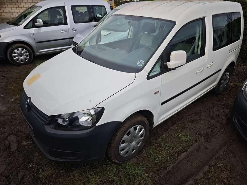 Gebraucht VW Caddy Trendline 75 PS (55 kW) 2013 Candyweiß Van / Kleinbus