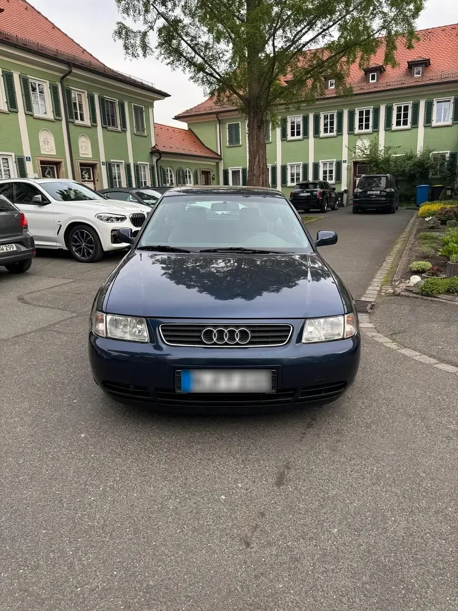 Brugt Audi A3 101 HK (74 kW) 1997 Blå Hatchback