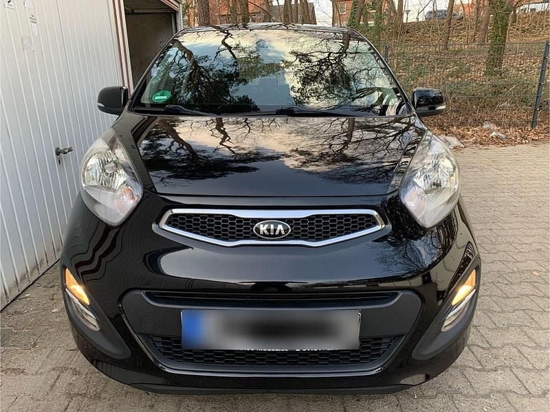 Gebraucht Kia Picanto 86 PS (63 kW) 2013 Schwarz Kleinwagen