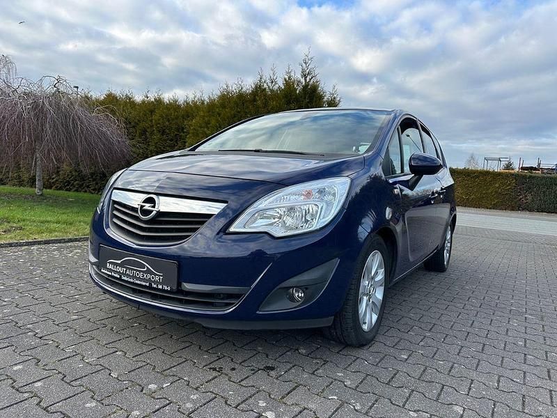 Gebraucht Opel Meriva 110 PS (80 kW) 2013 Blau Van / Kleinbus